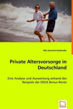 Private Altersvorsorge in Deutschland - Ruhlender, Nils Dominik