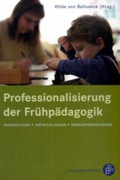 Cover Professionalisierung der Frühpädagogik