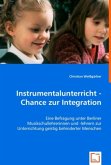 Instrumentalunterricht - Chance zur Integration