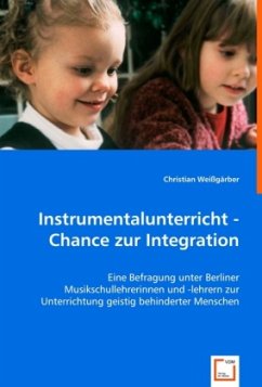 Instrumentalunterricht - Chance zur Integration - Weißgärber, Christian