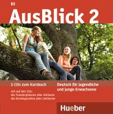 2 Audio-CDs zum Kursbuch / AusBlick, Deutsch für Jugendliche und junge Erwachsene 2