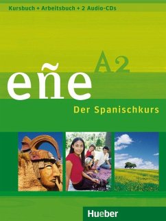 eñe A2. Kursbuch + Arbeitsbuch + 2 Audio-CDs - González Salgado, Cristóbal; Sanz Oberberger, Carlos
