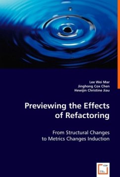 Previewing the Effects of Refactoring - Mar, Lee Wei;Chen, Jinghong C.;Jiau, Hewijin C.