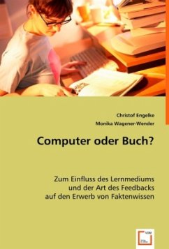 Computer oder Buch? - Engelke, Christof;Wagener-Wender, Monika