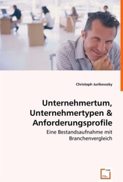 Cover Unternehmertum, Unternehmertypen & Anforderungsprofile