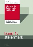 Literatur in Österreich 1938-1945; . / Literatur in Österreich 1938-1945 Bd.1