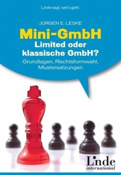 Cover Mini-GmbH, Limited oder klassische GmbH?