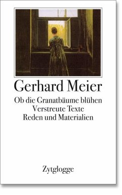 Werke Band 4. Verstreute Texte, Reden und Material - Meier, Gerhard