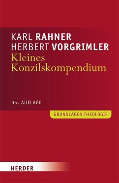 Kleines Konzilskompendium - Rahner, Karl;Vorgrimler, Herbert