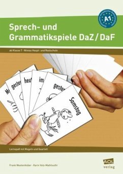 Sprech- und Grammatikspiele, DaF/DaZ - Westenfelder, Frank;Volz-Mathlouthi, Karin