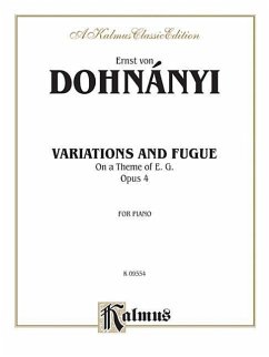 Variation & Fugue (on a Theme of E. G.) Op. 4