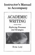 Academic Writing Instructor's Manual - Bild 1