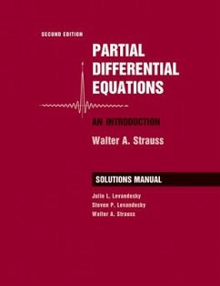Partial Differential Equations: An Introduction, 2e Student Solutions Manual - Levandosky, Julie L; Levandosky, Steven P; Strauss, Walter A