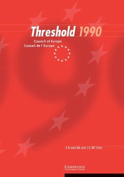 Threshold 1990 - Ek, J. A. Van; Trim, J. L. M.