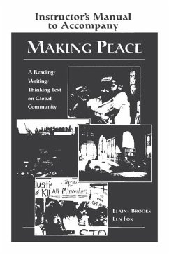 Making Peace Instructor's Manual - Brooks, Elaine; Fox, Len