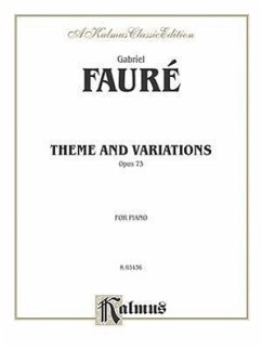 Theme and Variations, Op. 73