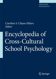 Encyclopedia of Cross-Cultural School Psychology - Clauss-Ehlers, Caroline (Hrsg.)