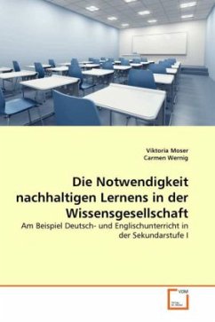 Cover Die Notwendigkeit nachhaltigen Lernens in der Wissensgesellschaft