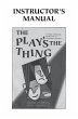 The Play's the Thing Instructor's Manual - Bild 1