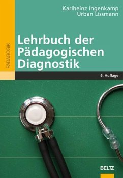 Lehrbuch der Pädagogischen Diagnostik - Ingenkamp, Karlheinz