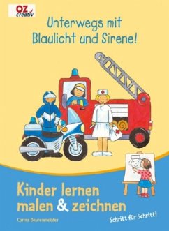 Cover Unterwegs mit Blaulicht und Sirene!