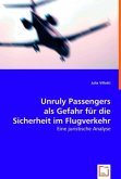 Unruly Passengers als Gefahr für die Sicherheit im Flugverkehr Unruly Passengers als Gefahr für die Sicherheit im Flugverkehr