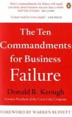 The Ten Commandments for Business Failure