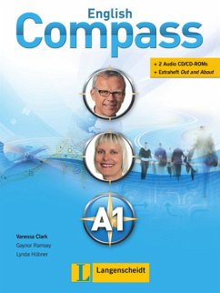 English Compass A1 - Student's Book mit 2 Audio-CD/CD-ROMs - Clark, Vanessa; Ramsey, Gaynor; Hübner, Lynda