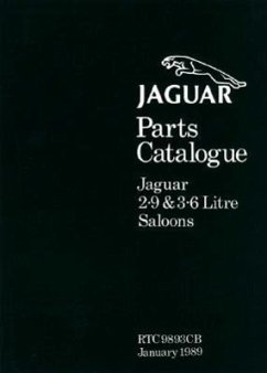 Jaguar 29 & 36 Saloons Parts C - Brooklands Books Ltd