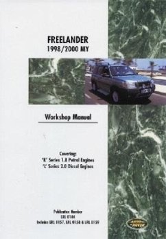 Land Rover Freelander 98-00 of - Brooklands Books Ltd