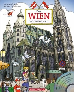 Das Wien-Wimmelbuch, m. Audio-CD - Stange, Hermann