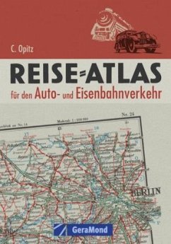 Cover Reise-Atlas für den Auto- und Eisenbahnverkehr