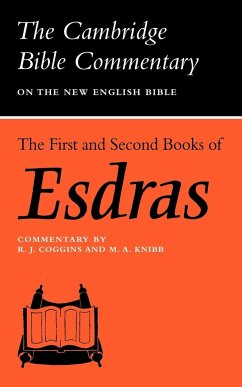 The First and Second Books of Esdras - Coggins, Richard J.; Knibb, M. A.; Coggins, R. J.