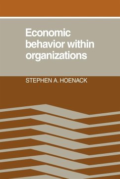 Economic Behaviour Within Organizations - Hoenack, Stephen A.; Stephen a., Hoenack
