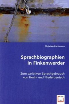 Cover Sprachbiographien in Finkenwerder