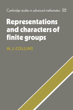 Representations and Characters of Finite Groups - Collins, M. J.