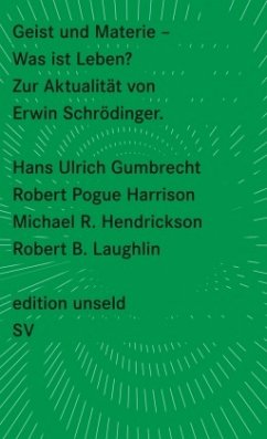 Geist und Materie - Gumbrecht, Hans Ulrich;Harrison, Robert Pogue;Hendrickson, Michael R.