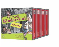 Die große Kinder-Uni Wissens-Box, 12 Audio-CDs - Steuernagel, Ulla;Janßen, Ulrich