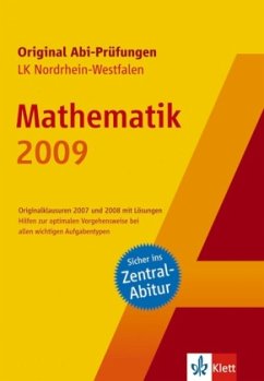 Original Abi-Prüfungen Mathematik (LK), Nordrhein-Westfalen 2009
