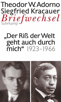 Briefwechsel 7. Theodor W. Adorno/Siegfried Kracauer. Briefwechsel 1923-1966 - Adorno, Theodor W.;Kracauer, Siegfried