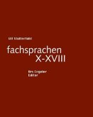 fachsprachen X-XVIII