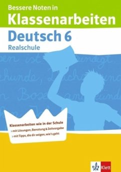 Bessere Noten in Klassenarbeiten, Deutsch 6 Realschule