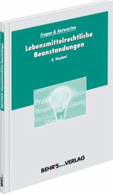 Cover Lebensmittelrechtliche Beanstandungen