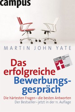 Das erfolgreiche Bewerbungsgespräch - Yate, Martin John
