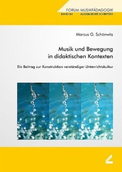 Cover Musik und Bewegung in didaktischen Kontexten