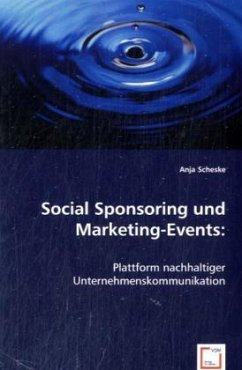 Social Sponsoring und Marketing-Events - Scheske, Anja