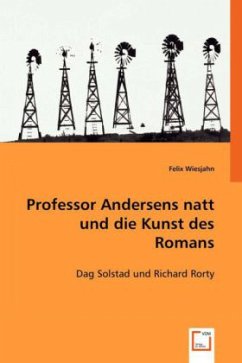 Professor Andersens Natt und die Kunst des Romans - Wiesjahn, Felix