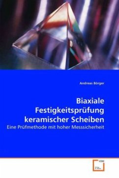 Cover Biaxiale Festigkeitsprüfung keramischer Scheiben