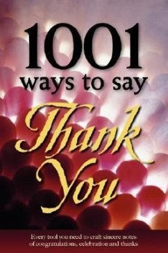 1001 Ways to Say Thank You - Hamilton, Gail