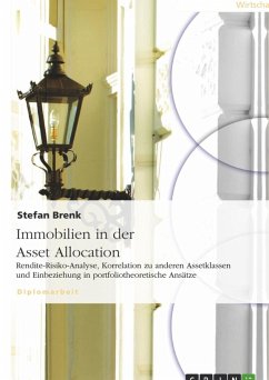 Immobilien in der Asset Allocation - Brenk, Stefan